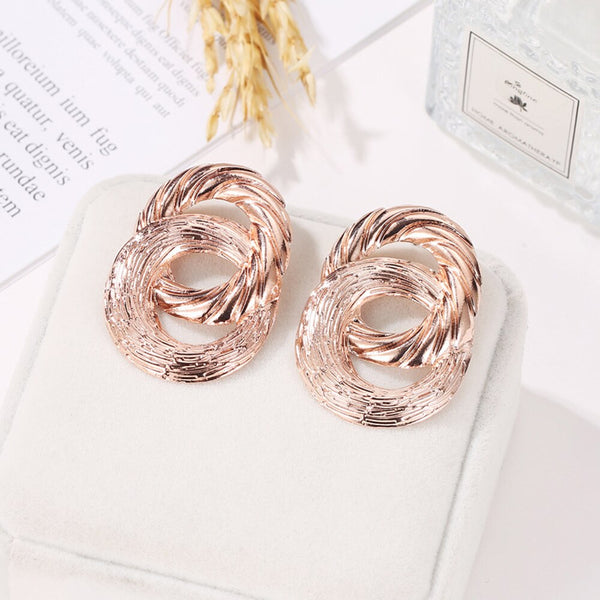 Circle Twist Earrings