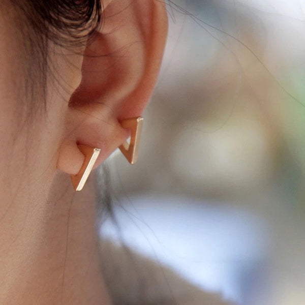 Triangle Ear Huggies