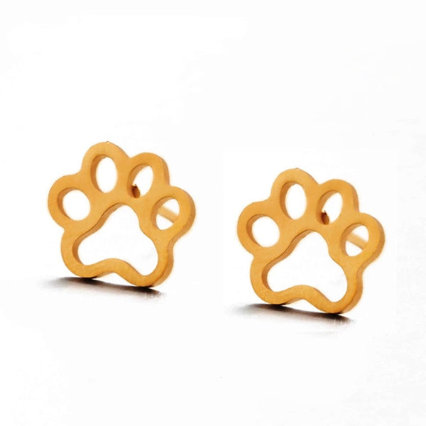 Tiny Paw Earrings