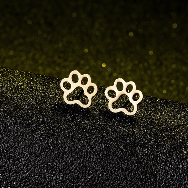 Tiny Paw Earrings