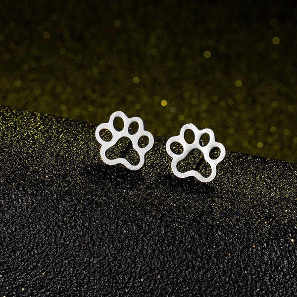 Tiny Paw Earrings