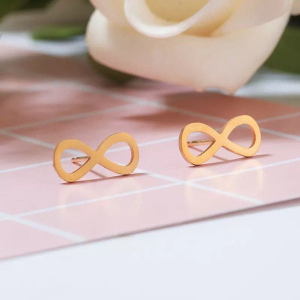 Infinity Stud Earrings