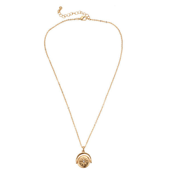 Celestial Overturn Pendant Necklace