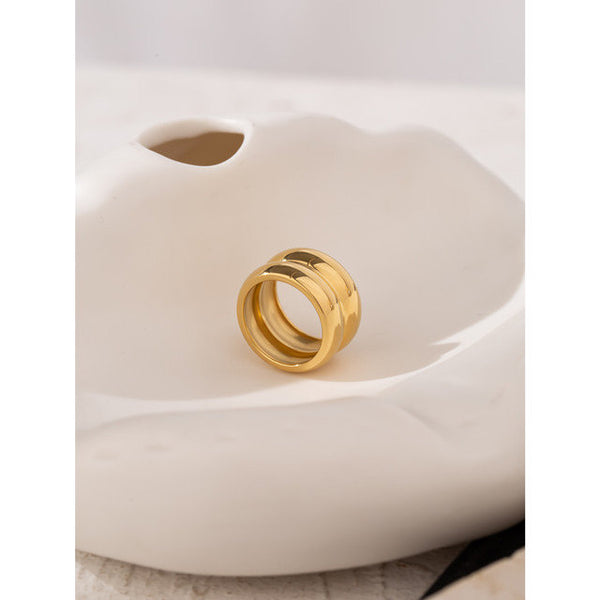 Stacked Tube Ring