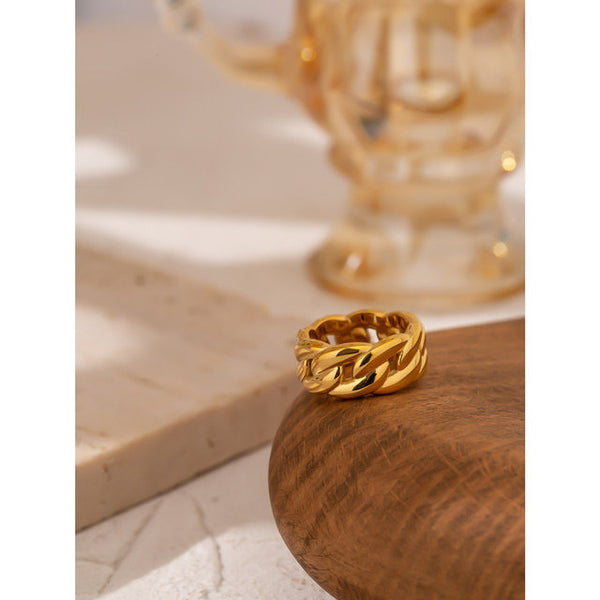 Curb Link Chain Ring
