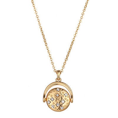 Celestial Overturn Pendant Necklace