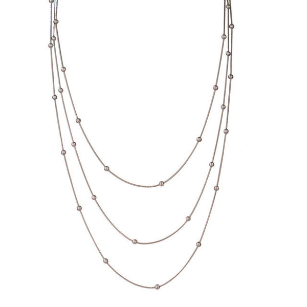 Layered Satellite Necklace