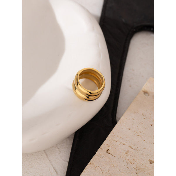 Stacked Tube Ring