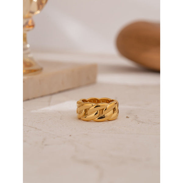 Curb Link Chain Ring
