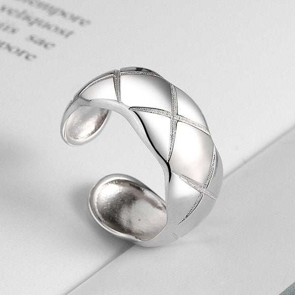 Chunky Quilted Ring