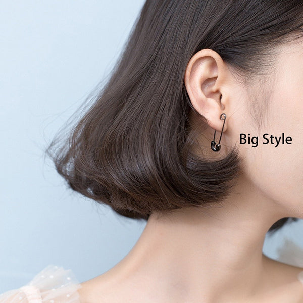 Safety Pin Earrings