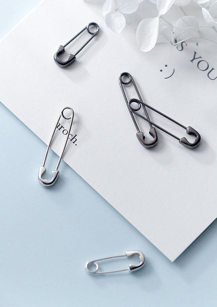 Safety Pin Earrings