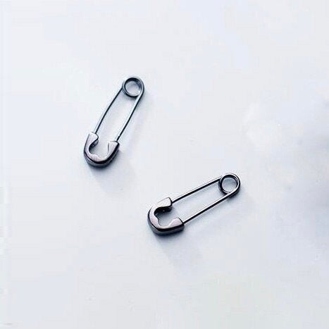 Safety Pin Earrings