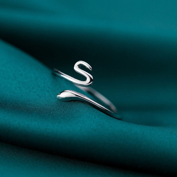 Silver Snake Ring