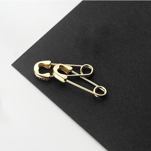 Safety Pin Earrings