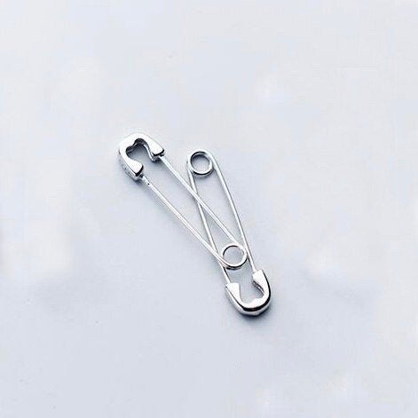 Safety Pin Earrings